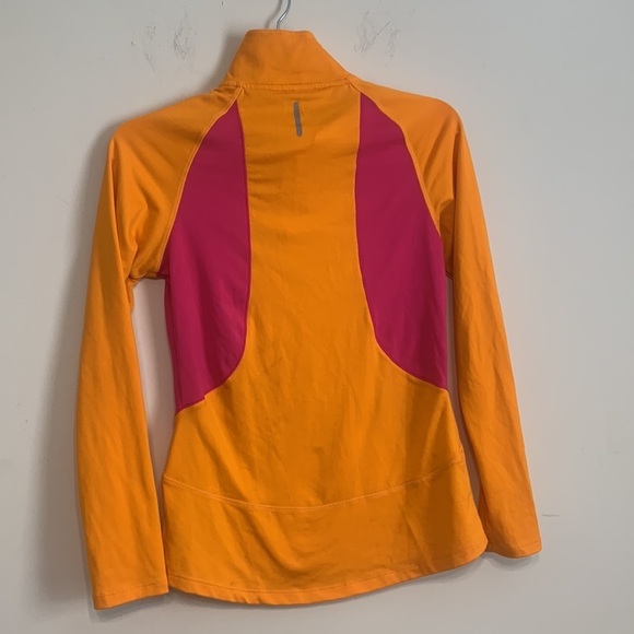 Orange half zip pullover - Picture 3 of 6